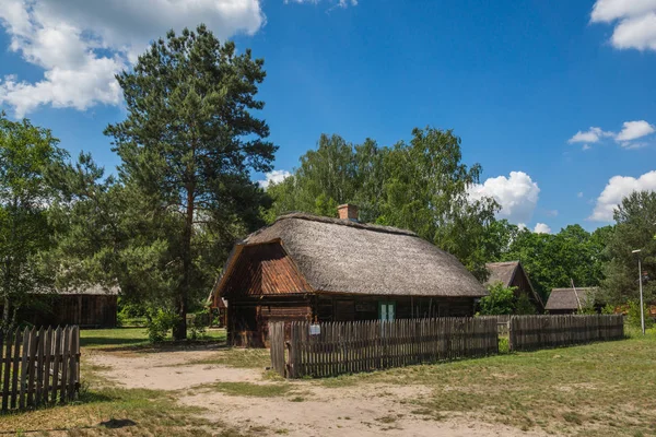 Museu ao ar livre em Granica no Parque Nacional Kampinoski, Polônia — Fotografia de Stock