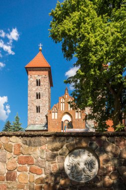 Czerwinsk nad Wisla Romanesk kilisesi, Masovia, Polonya