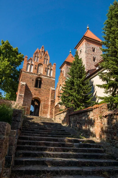 Czerwinsk nad Wisla Romanesk kilisesi, Masovia, Polonya — Stok fotoğraf