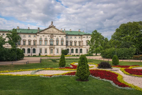 Palazzo barocco di Krasinski a Varsavia, Polonia — Foto Stock