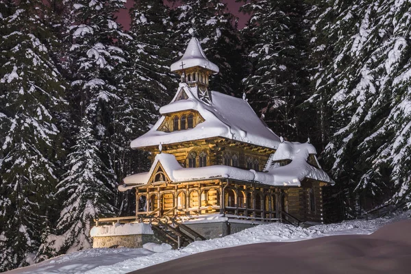 Jaszczurowka İsa'nın Kutsal Kalp Şapeli, Zakopane, P — Stok fotoğraf