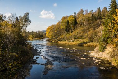 Wolosaty nehri, Bieszczady dağları, Podkarpackie, Polonya