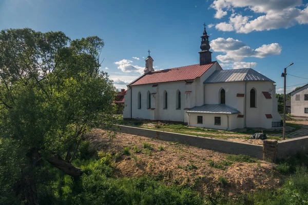 Igreja Arcanjo Miguel Inowlodz Lodzkie Polônia — Fotografia de Stock