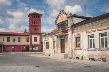 Süleyman, Lodzkie, Polonya 'daki ana meydan ve tarihi binalar