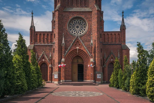 Kyrkan Saint Florian Sulejow Lodzkie Polen — Stockfoto