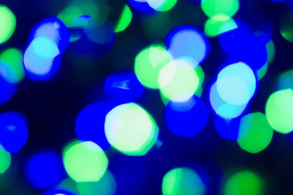 Rengarenk Noel bokeh ışıkları