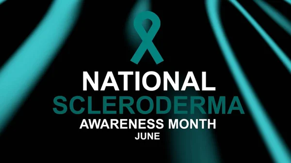 Scleroderma awareness month poster, card, and banner campaign - design illustration. Well-being concept.