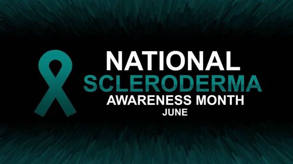 Scleroderma awareness month poster, card, and banner campaign - design illustration. Well-being concept.