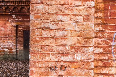 eski tuğla duvar. Grunge arka plan