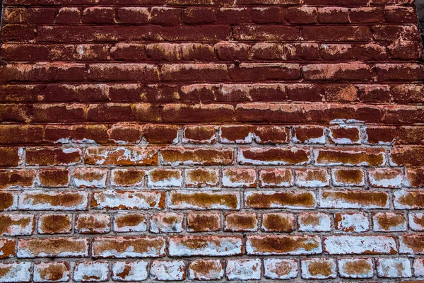 Brickwork White Old Paint Old Masonry Background — Stock Photo, Image