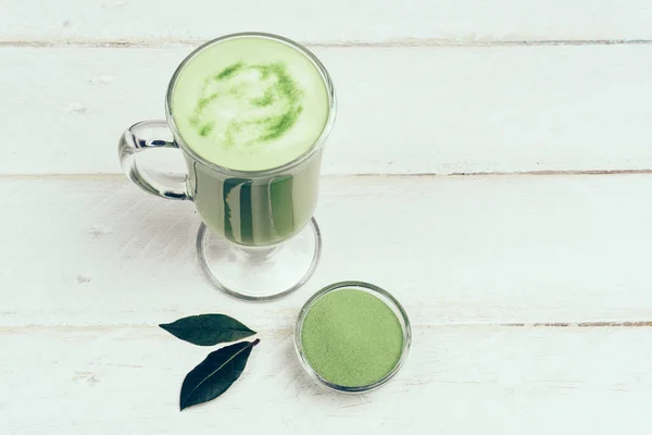 채식주의 코코넛 Matcha — 스톡 사진