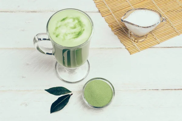 채식주의 코코넛 Matcha — 스톡 사진