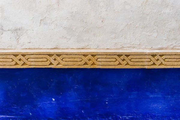 Padrão Árabe Ornamento Islâmico Oriental Azulejo Marroquino Zellij Marroquino Mosaico — Fotografia de Stock