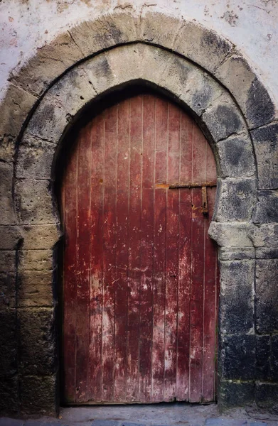 Арабська Двері Марокко Марракеш Традиційні Східний Стиль Дизайн Мусульманських Країнах — стокове фото