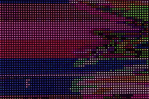 Glitch arte cyberpunk fundo textura. Tela de teste digital. Ae... — Fotografia de Stock