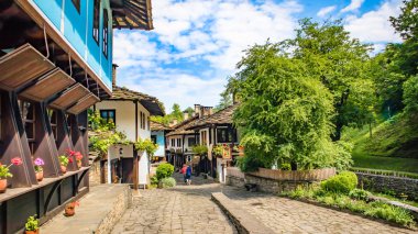 Gabrovo ili EDDR köyde Bulgaristan alışveriş caddesi