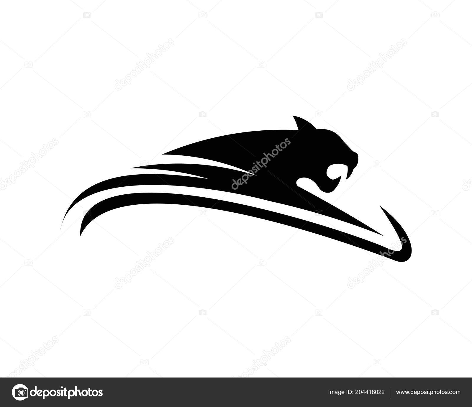 Leopards Puma Panther Tiger Action Silhouette Good Use Symbol Logo Stock  Vector Image by ©bentwajahpribumi@gmail.com #204418022