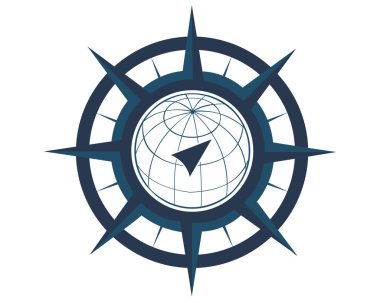 Pusula logo tasarım şablonu