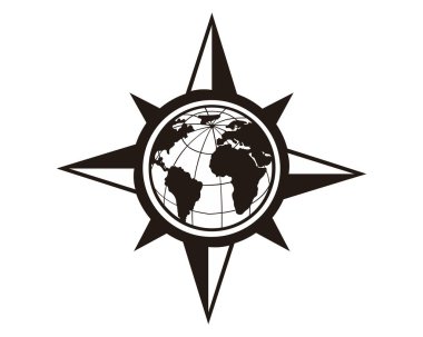 Pusula logo tasarım şablonu