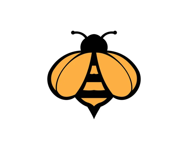 Icono Animal Abeja Abeja Voladora Insect Bugs Insectos Arácnidos Estilo — Vector de stock