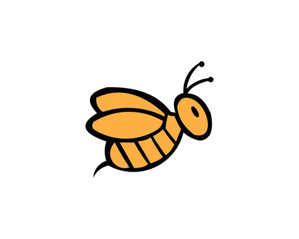 Bee Animal Icon Honey Flying Bee Insect Bugs Insects Arachnids — Stock Vector