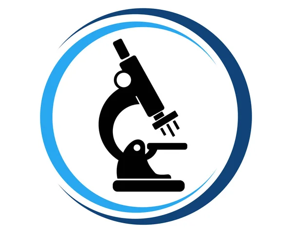 Microscopio Icono Simple Ilustración Signo Vectorial Sobre Fondo Aislado — Vector de stock