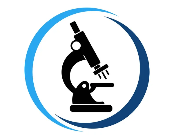 Microscopio Icono Simple Ilustración Signo Vectorial Sobre Fondo Aislado — Archivo Imágenes Vectoriales