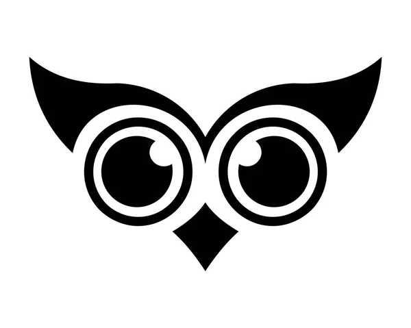 Owl Bird Animal Vector — Stock Vector