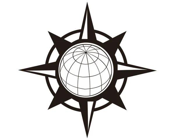 Πρότυπο Σχεδιασμού Λογότυπου Compass — Διανυσματικό Αρχείο