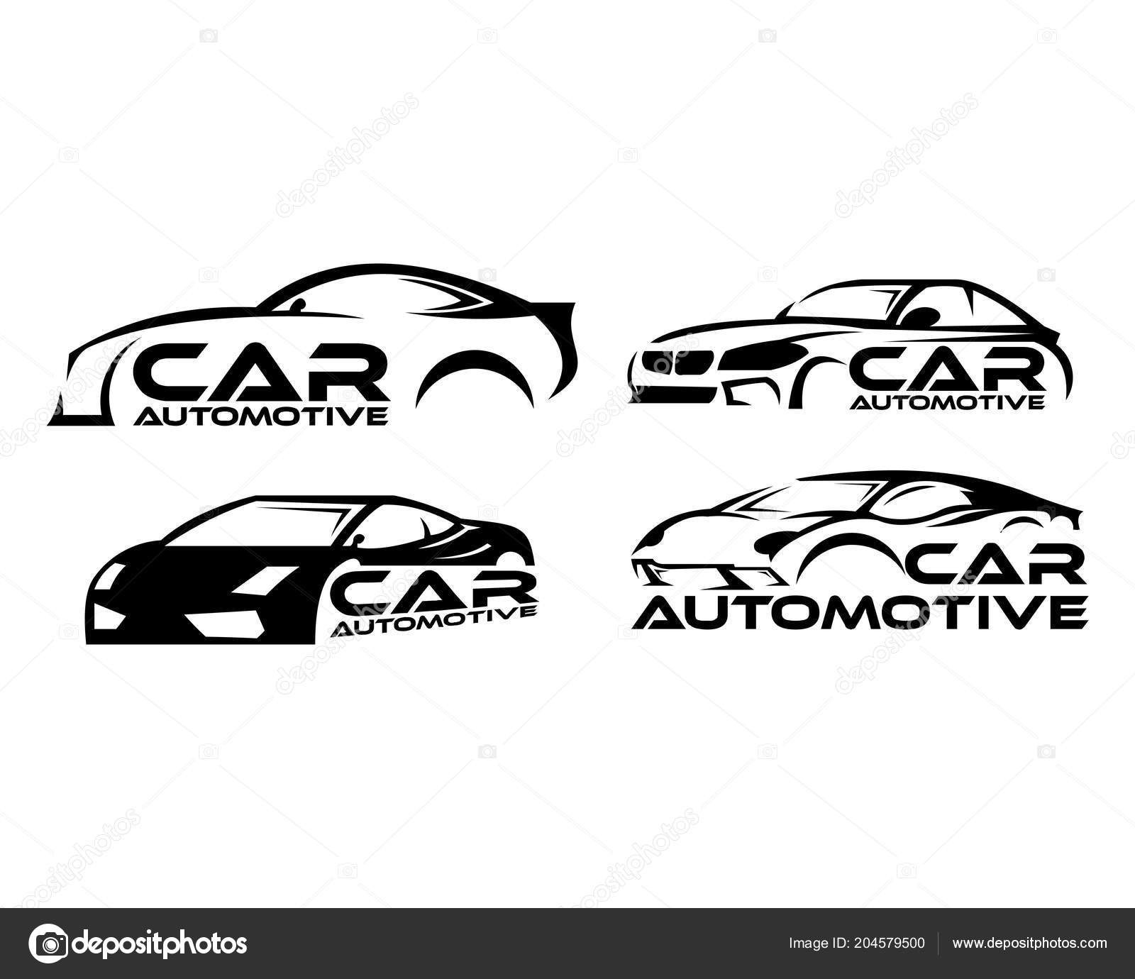 車のシンボルのロゴのテンプレート 様式化されたベクター シルエット ストックベクター C Bentwajahpribumi Gmail Com