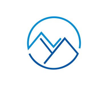 dağ manzarası açık en yüksek macera siluet logo ayarlamak