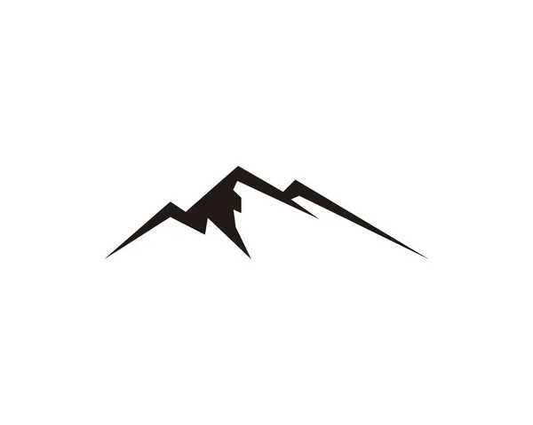 Mountain Peak Logotyp Mall — Stock vektor