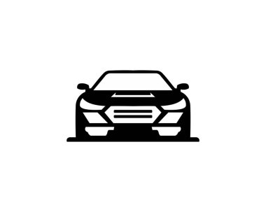 Araba siluet vektör, spor araba siluet vektör