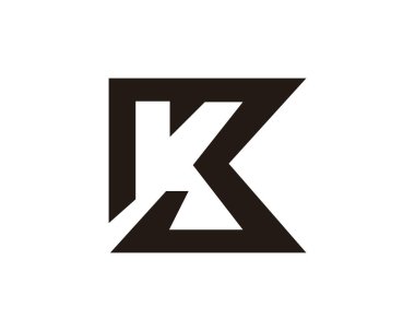 mektup k vektör logosu