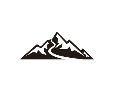 dağ tepe logo şablonu