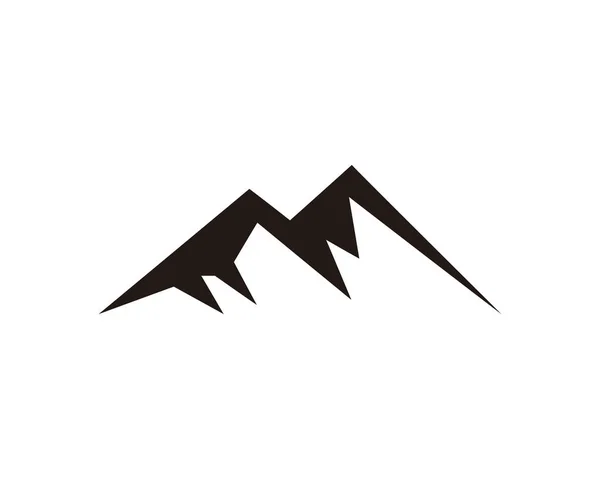 Mountain Peak Logo Sjabloon — Stockvector