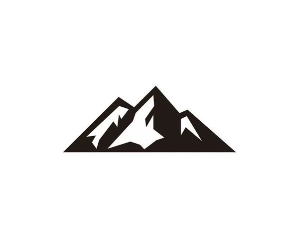 Modèle Logo Montagne Pic — Image vectorielle