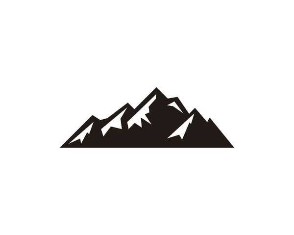 Mountain Peak Logo Sjabloon — Stockvector