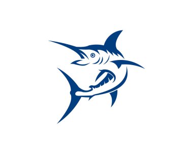 Balık su Logo vektör deniz ürünleri Restoran logo simge depolamak