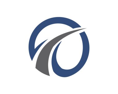 İş şirketi için soyut logo. Kurumsal kimlik tasarım öğesi. Büyüme logo fikir. Yukarı ok