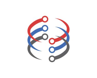 İş şirketi için soyut logo. Kurumsal kimlik tasarım öğesi. Büyüme logo fikir. Yukarı ok