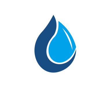 su damlası Logo Şablonu vektör çizimi tasarımı