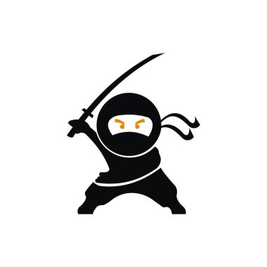 Ninja Samurai savaşçı savaşçı karakter karikatür savaş sanatı silah Shuriken