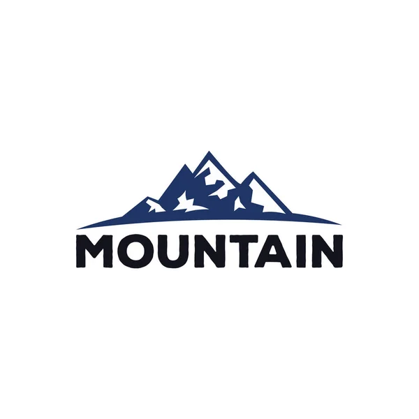 Mountain Peak Mountain Logo Template Vector Illustrator ⬇ Vector Image ...