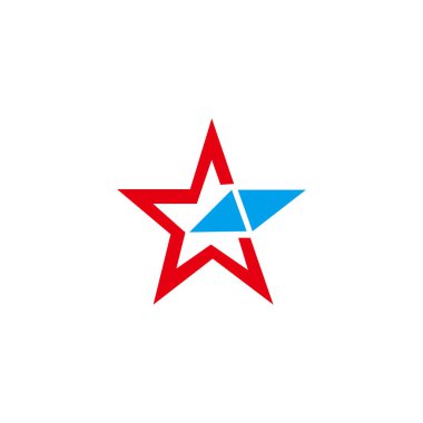 Yıldız ilham Logo şablonu vektör simge illüstrasyon tasarımı