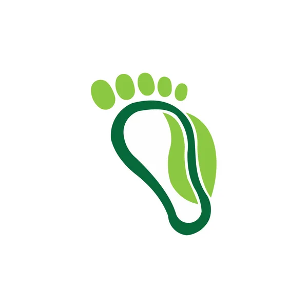Konturabbildung Der Linken Und Rechten Fußsohle Für Biomechanik Schuhe Schuhkonzepte — Stockvektor