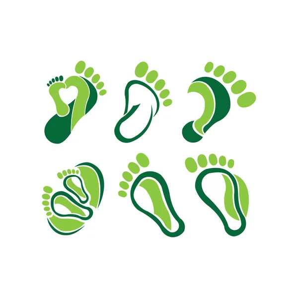 Left and right foot soles contour illustration for biomechanics, footwear, shoe concepts, medical, health, massage, spa, acupuncture centers. Realistic cartoon style contour. Vector inspiration logo foot