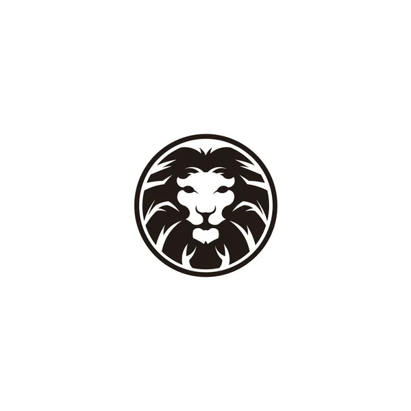 Tête Lion Inspiration Logo Vectoriel Fierté Force Symbole Concept Puissance — Image vectorielle