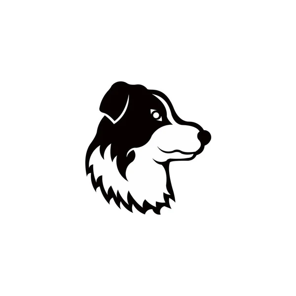 Vecteur Tête Chien Labrador Retriever Pet Animaux — Image vectorielle