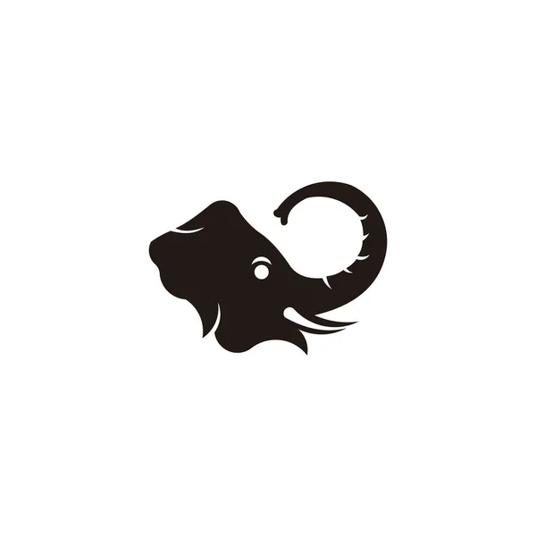 Elephant Logo Design Vector Template Inspiração Vector — Vetor de Stock